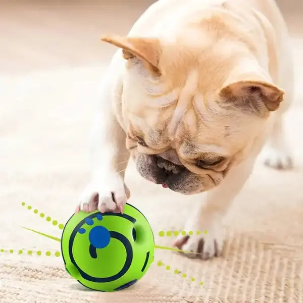 Wobble Giggle Ball: Interactive Dog Toy for All Sizes | Fun & Durable Pet Ball