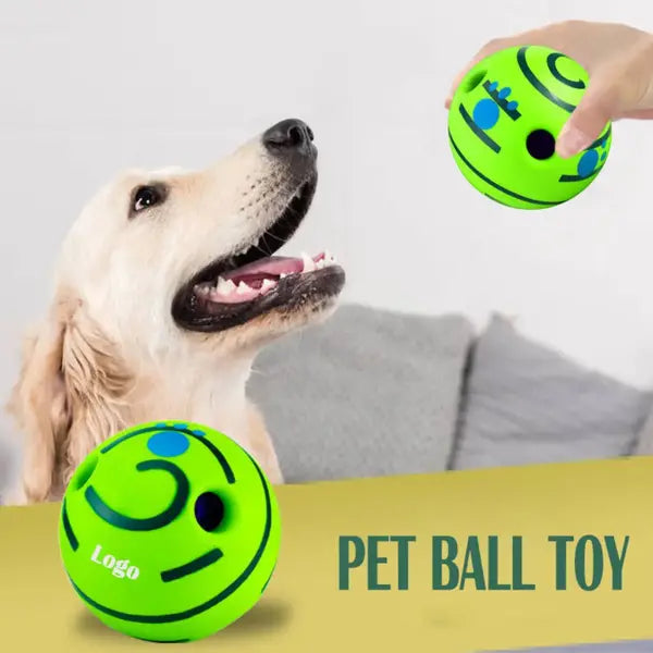 Wobble Giggle Ball: Interactive Dog Toy for All Sizes | Fun & Durable Pet Ball