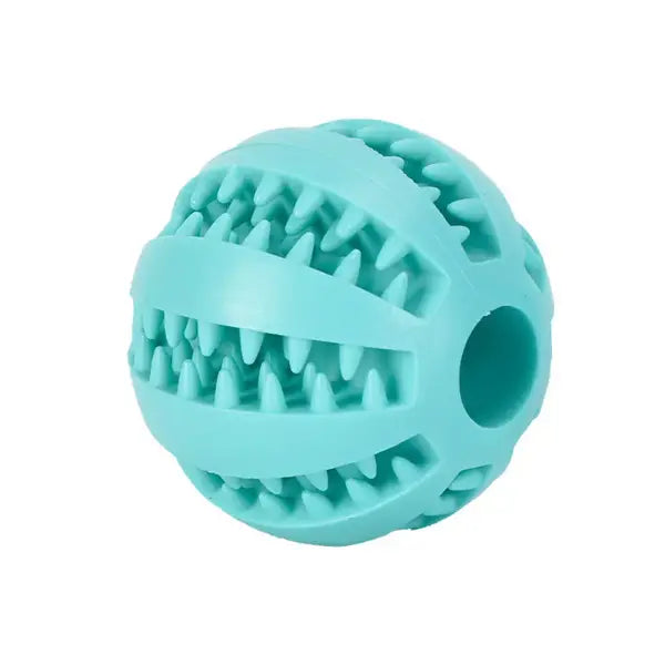 Dog Toys for Aggressive Chewers - Dental Chew Ball for IQ Training & Teeth Cleaning