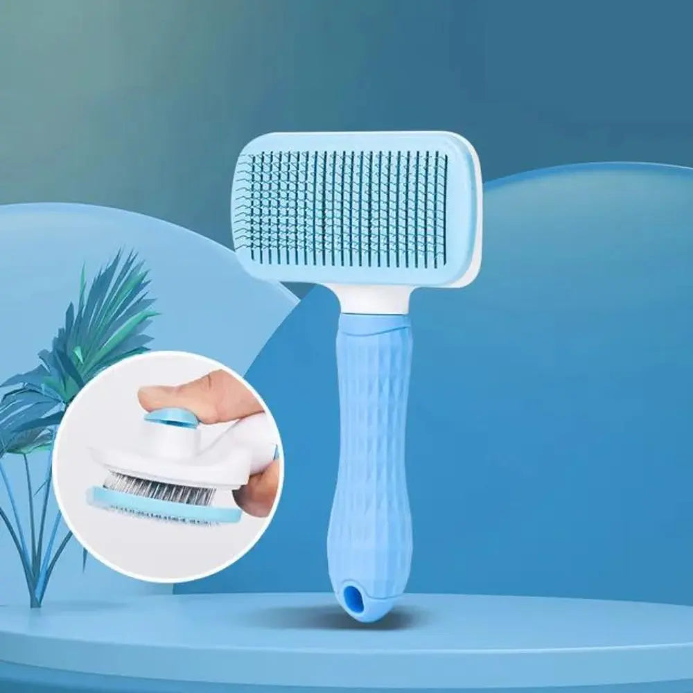 Professional Hair Removal Beauty Needle Brush for Dogs & Cats | Tangle-Free Grooming