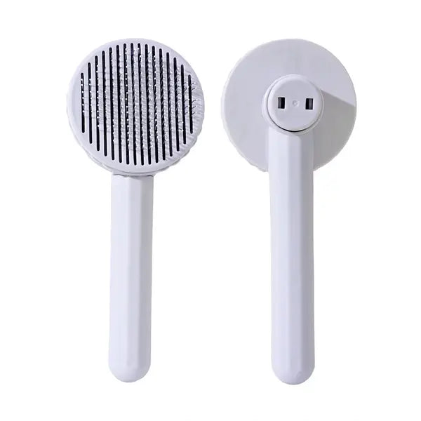 Pet Hair Cleaning Brush | Ergonomic Design & One-Button Hair Removal