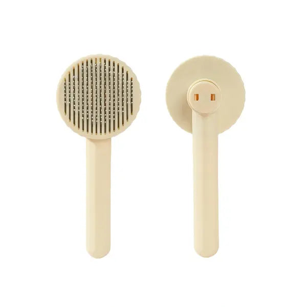 Pet Hair Cleaning Brush | Ergonomic Design & One-Button Hair Removal