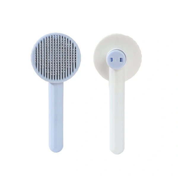 Pet Hair Cleaning Brush | Ergonomic Design & One-Button Hair Removal