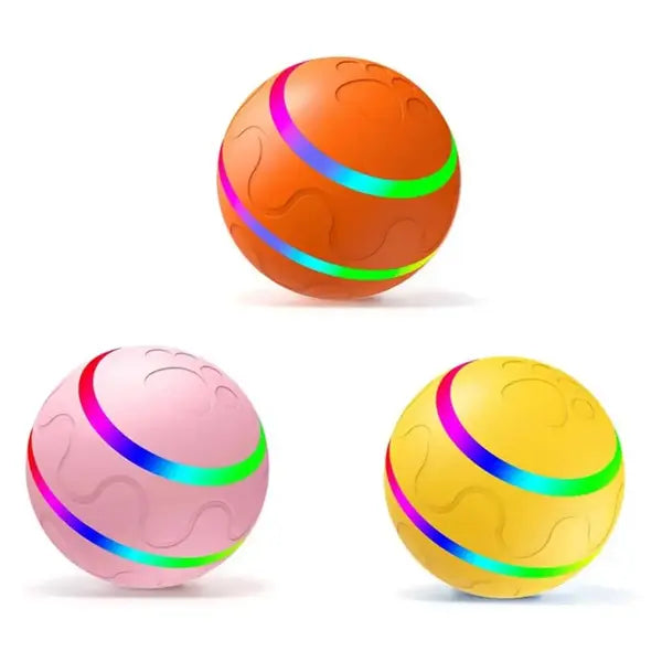 Remote Control Dog Toy Ball | LED Light-Up, Self-Rolling Ball for Dogs & Cats