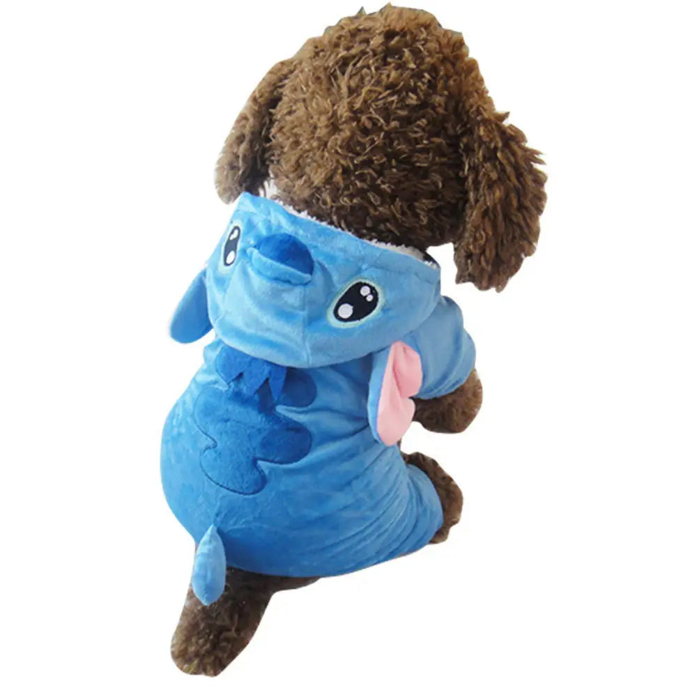 Pet Stitch Four-Legged Jackets - Cozy Costumes for Small Dogs Pet Daily Life