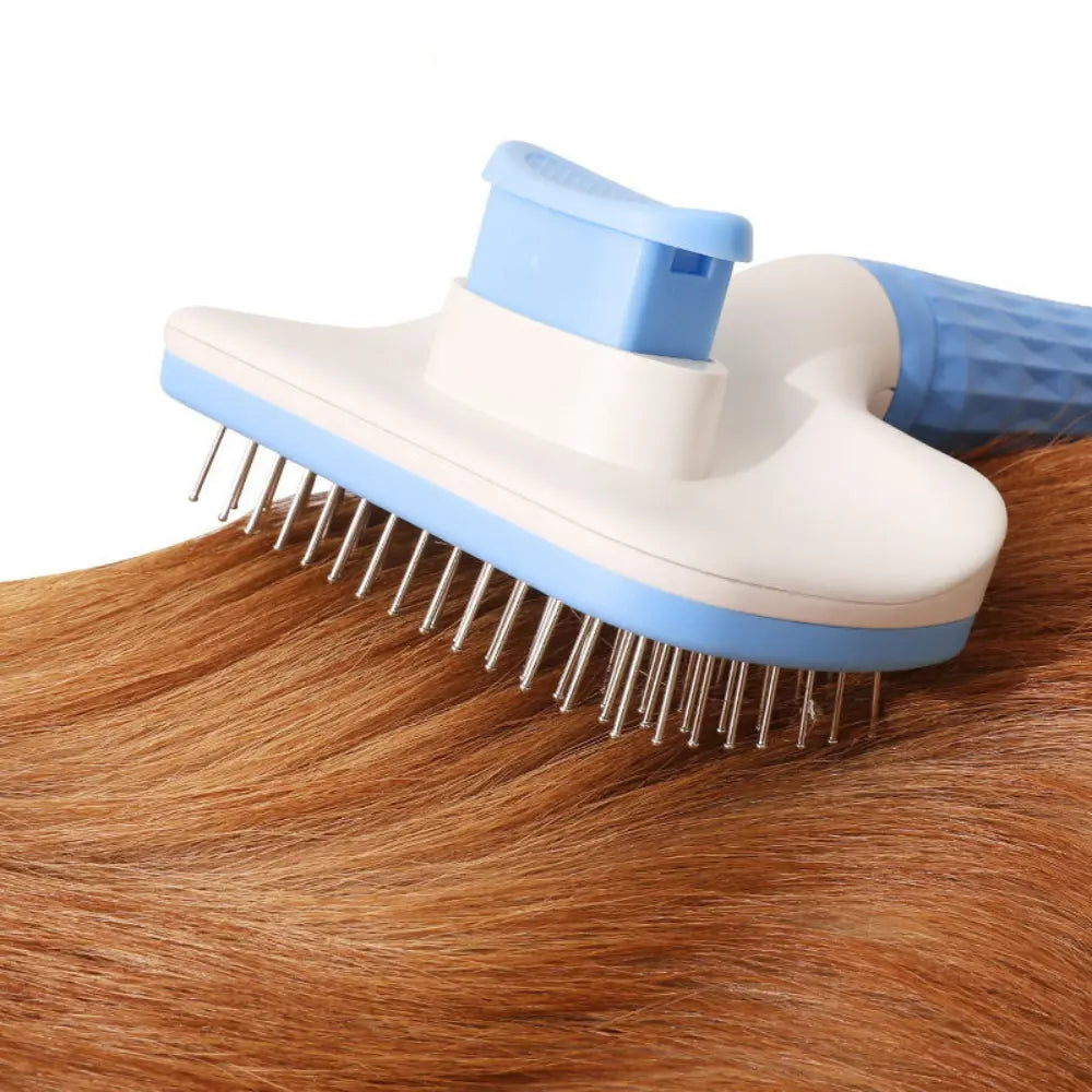 Professional Hair Removal Beauty Needle Brush for Dogs & Cats | Tangle-Free Grooming