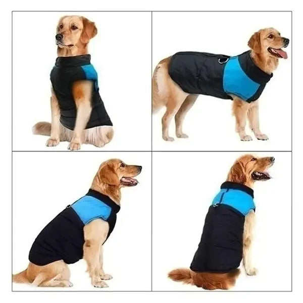 Dog Coat Waterproof Winter Warm Jacket - Puppy Vest for Small, Medium & Large Dogs