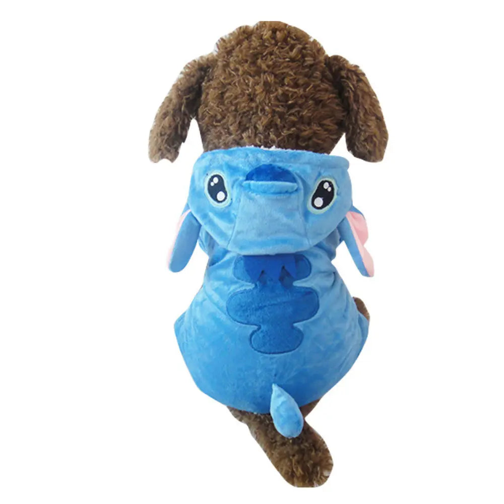 Pet Stitch Four-Legged Jackets - Cozy Costumes for Small Dogs