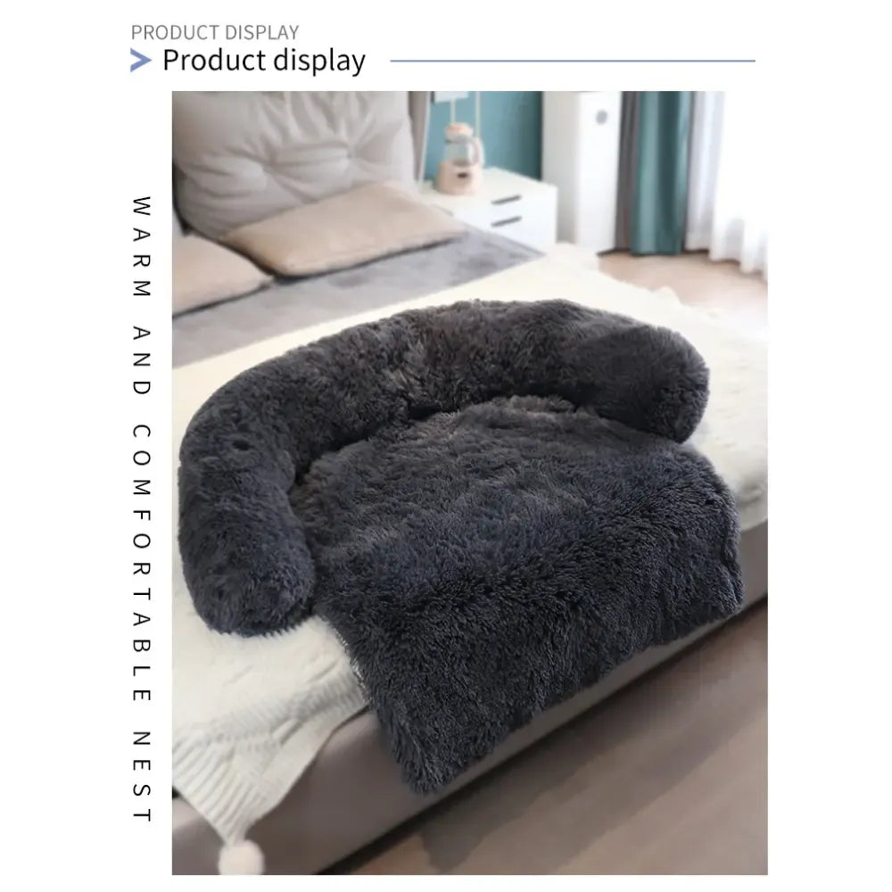 Sofa Protecting Pet Bed – Calming, Supportive, and Machine Washable