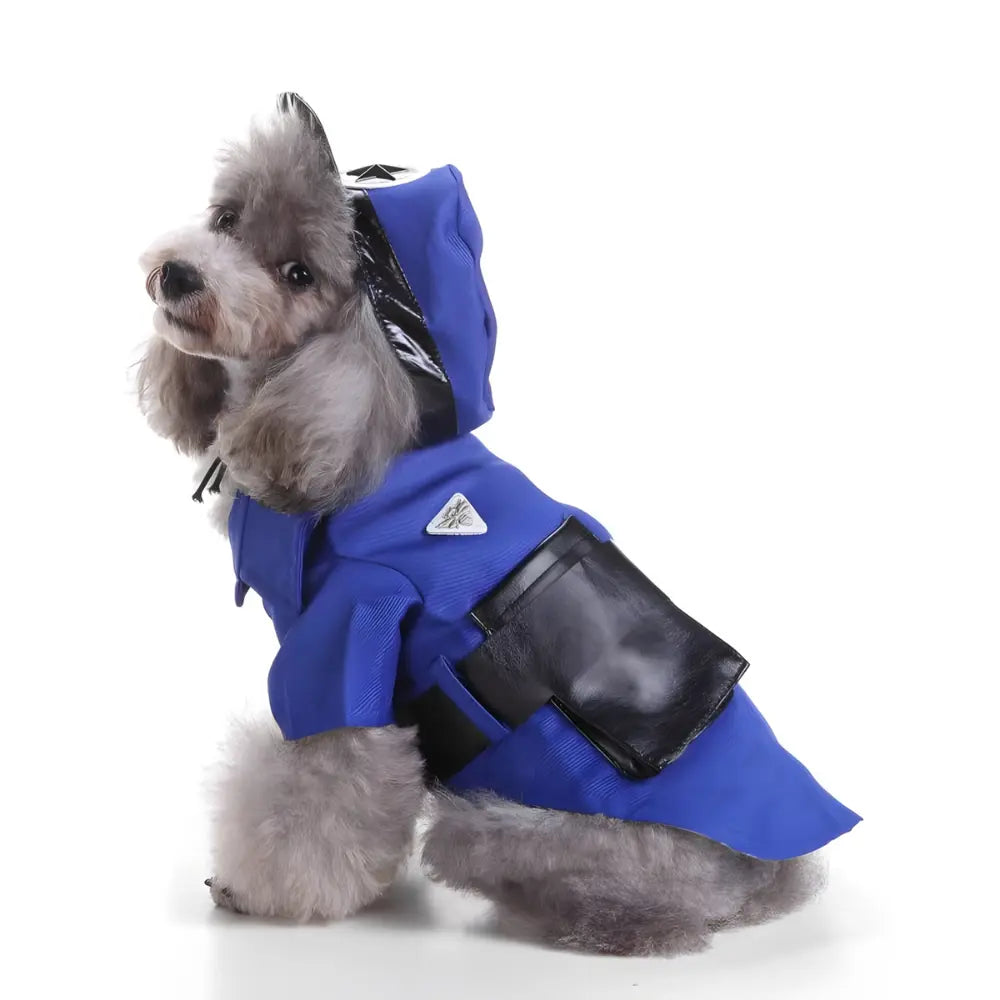 Soft Fabric Dog Police Clothes - Stylish & Comfortable Pet Outfit