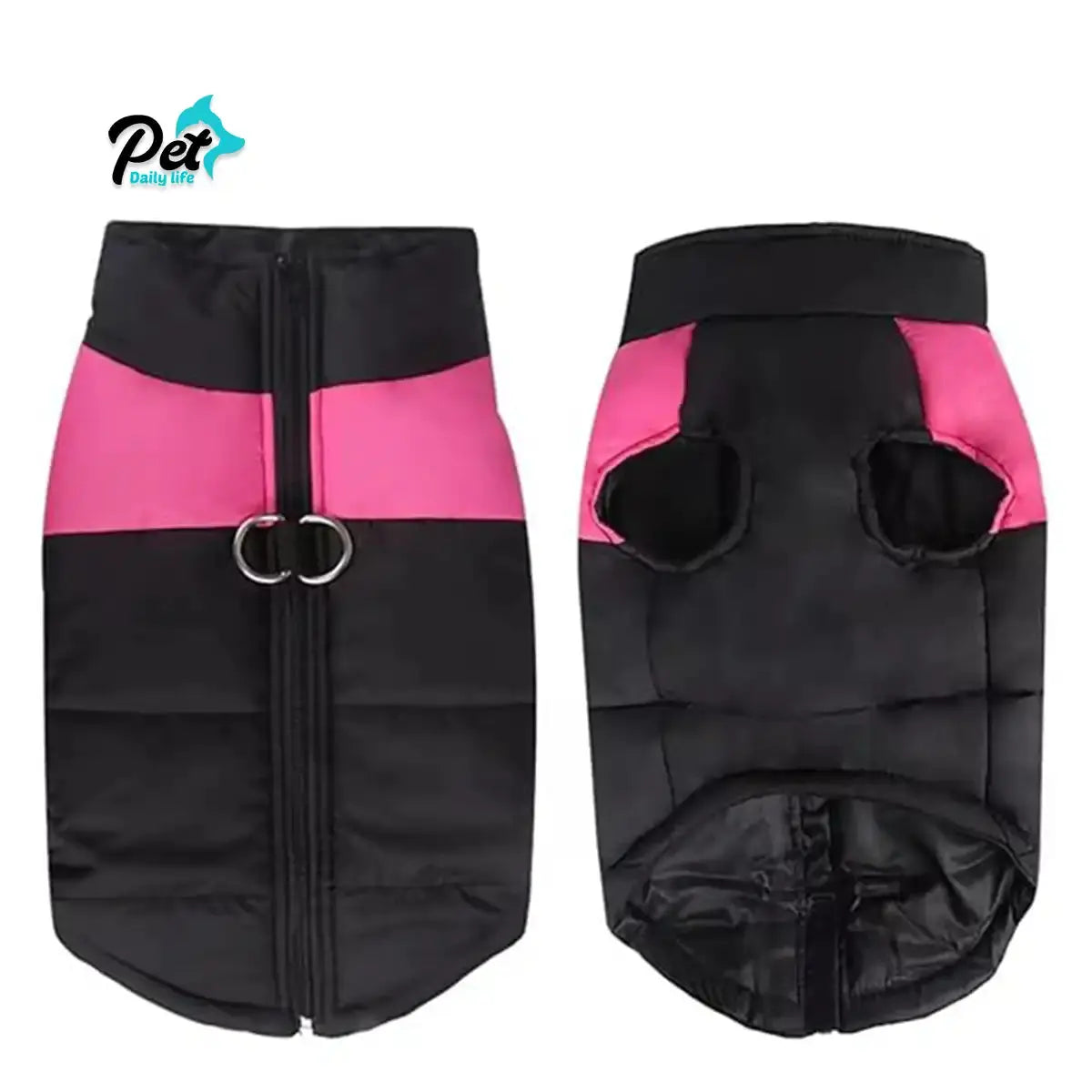 Dog Coat Waterproof Winter Warm Jacket - Puppy Vest for Small, Medium & Large Dogs