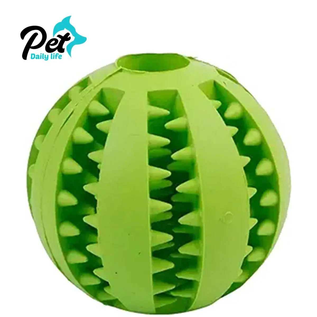 Dog Toys for Aggressive Chewers - Dental Chew Ball for IQ Training & Teeth Cleaning