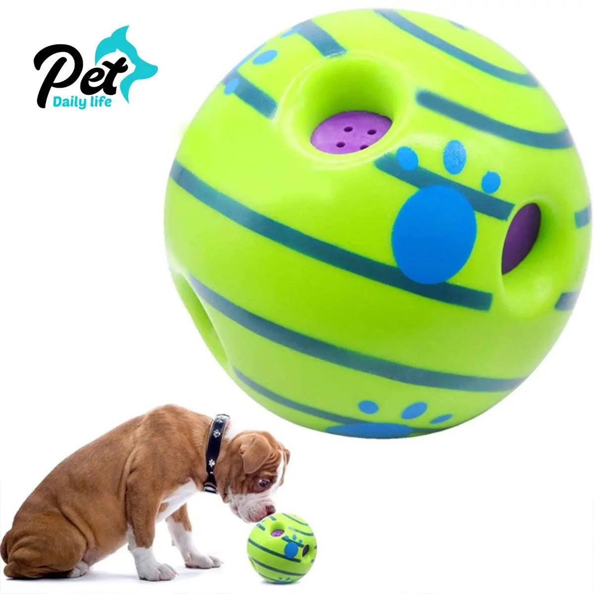 Wobble Giggle Ball: Interactive Dog Toy for All Sizes | Fun & Durable Pet Ball