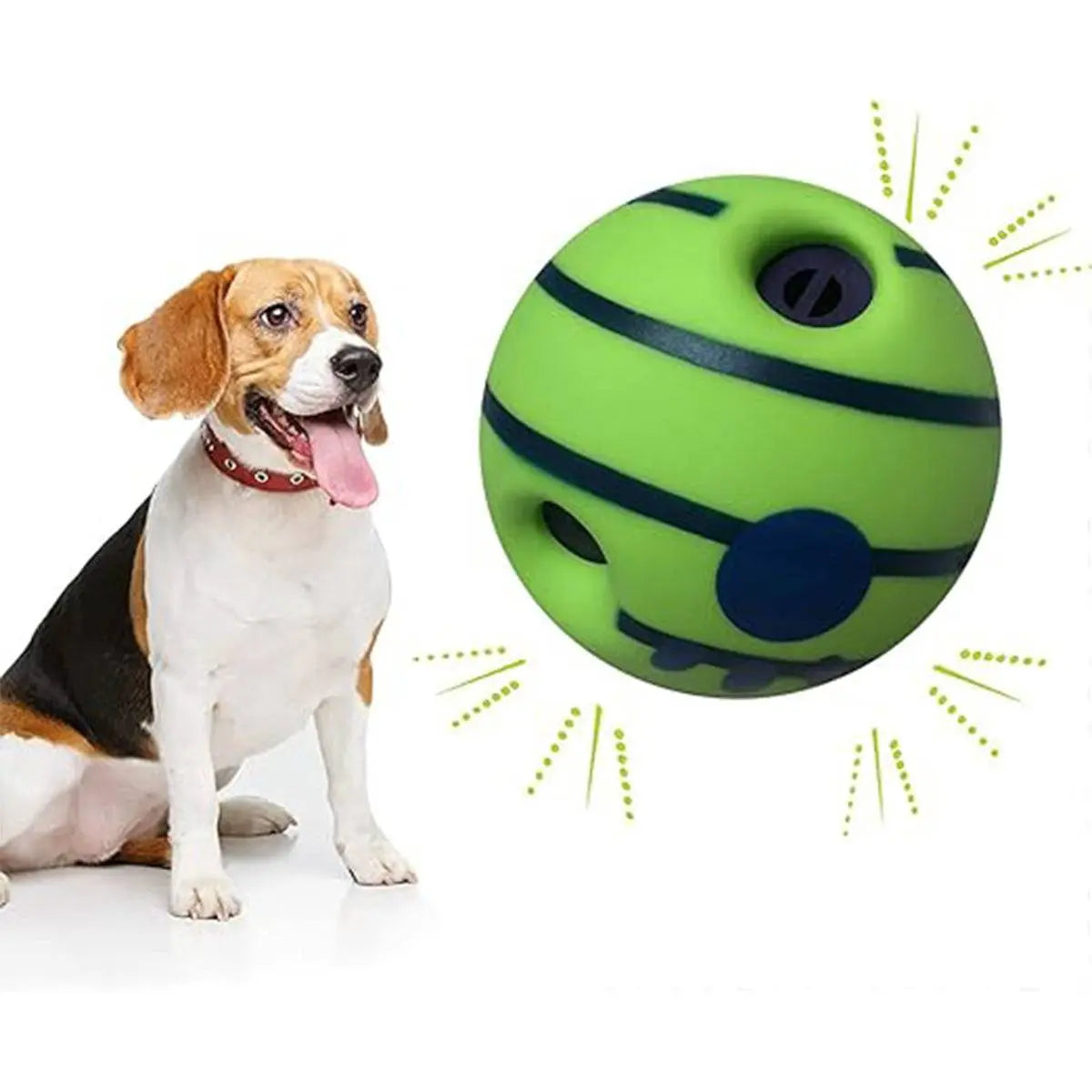 Wobble Giggle Ball: Interactive Dog Toy for All Sizes | Fun & Durable Pet Ball