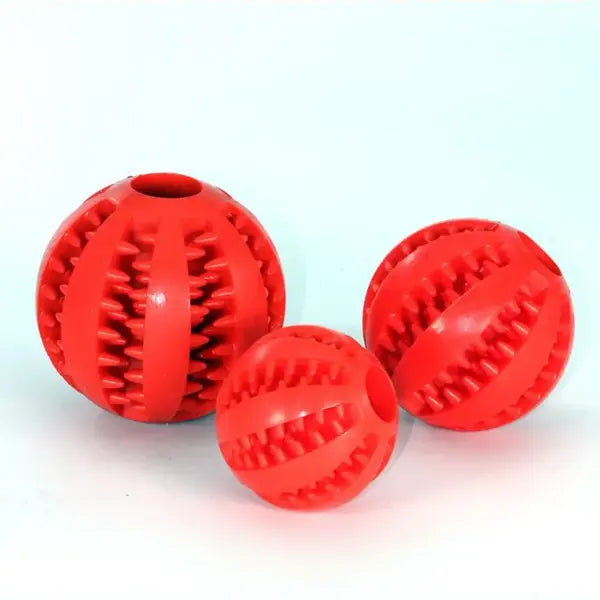 Dog Toys for Aggressive Chewers - Dental Chew Ball for IQ Training & Teeth Cleaning