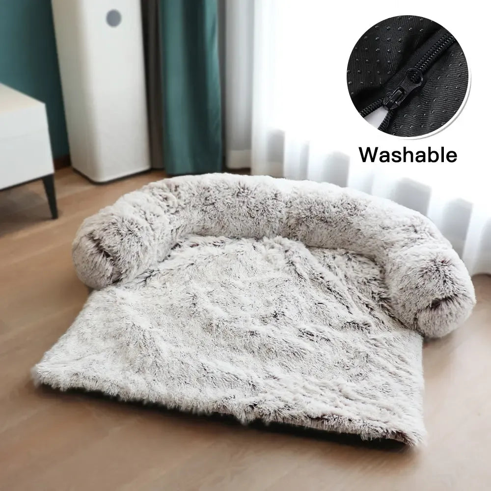 Sofa Protecting Pet Bed – Calming, Supportive, and Machine Washable