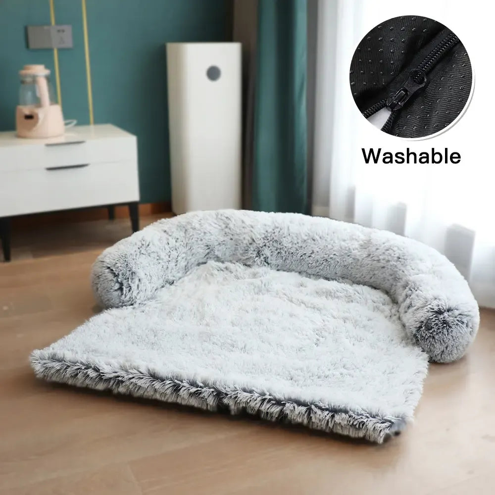 Sofa Protecting Pet Bed – Calming, Supportive, and Machine Washable