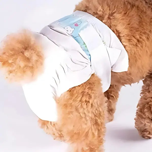 Leakproof Male Dog Diapers | Super Absorbent Disposable Diapers for Puppies & Senior Dogs