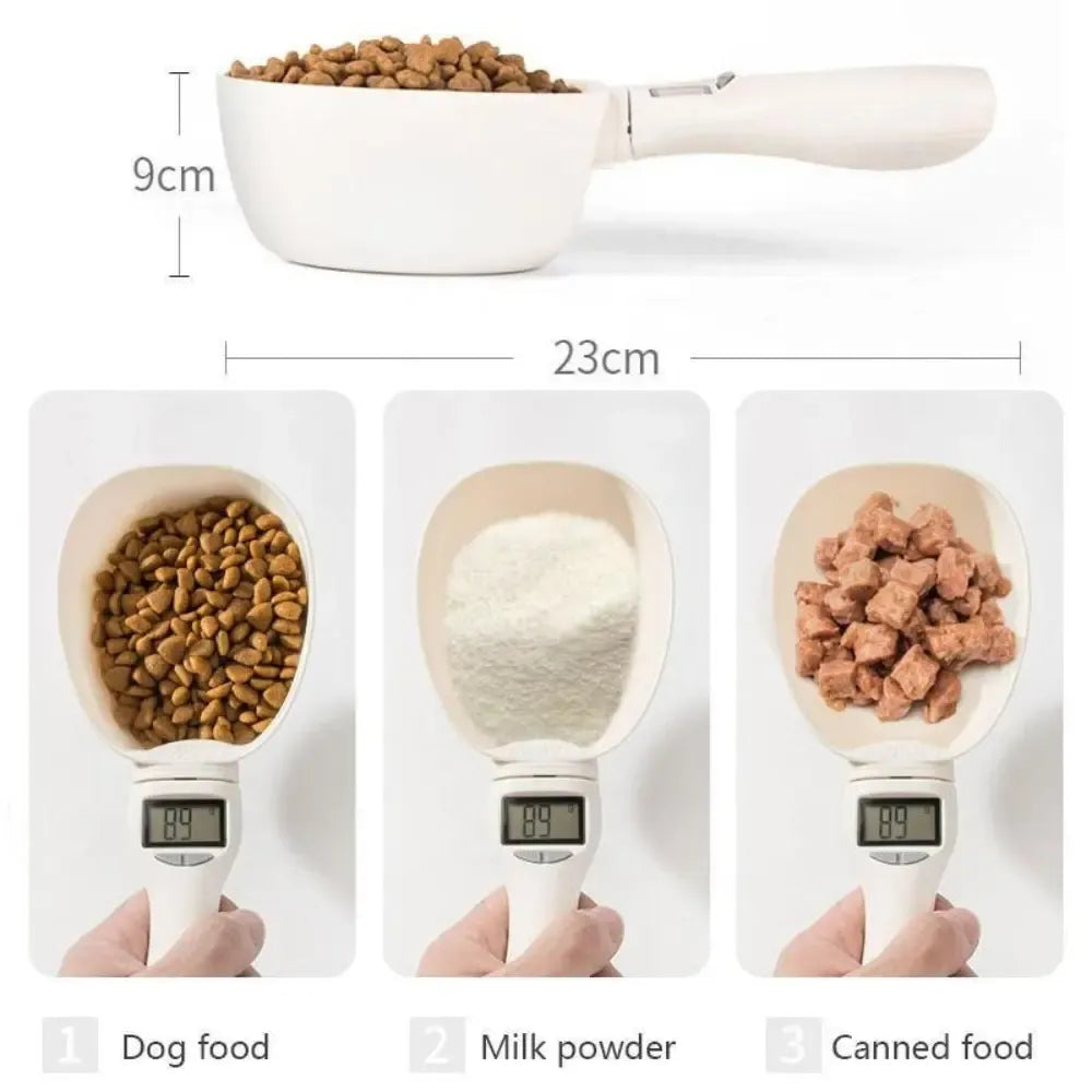 Pet Food Measuring Spoon – High Accuracy, Lightweight, Multi-Unit Conversion