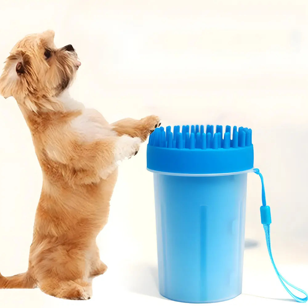 Silicone Pet Paw Washing Cup – Gentle Cleaning for Dirty Paws | Easy & Durable