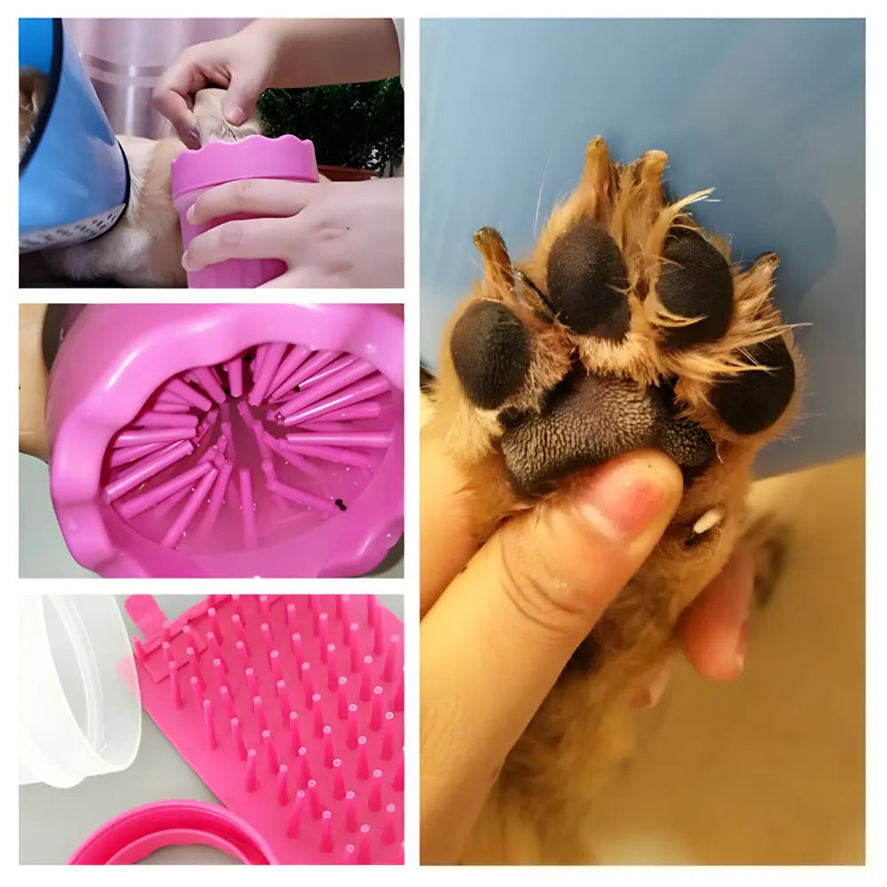 Silicone Pet Paw Washing Cup – Gentle Cleaning for Dirty Paws | Easy & Durable