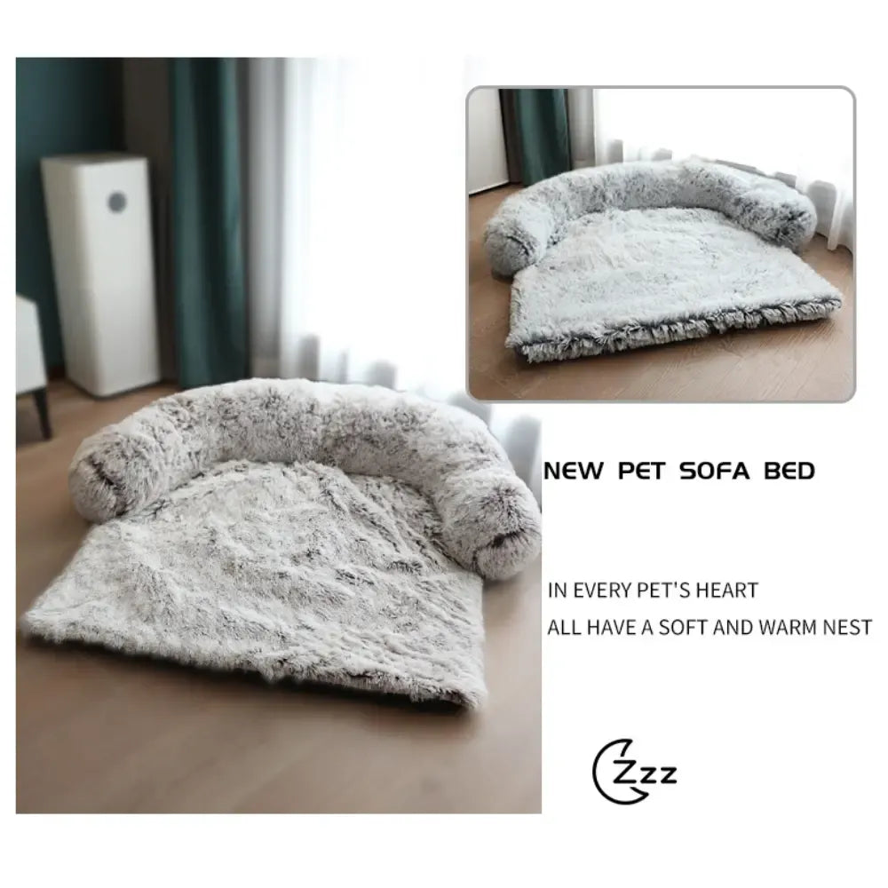 Sofa Protecting Pet Bed – Calming, Supportive, and Machine Washable