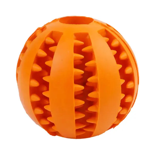 Dog Toys for Aggressive Chewers - Dental Chew Ball for IQ Training & Teeth Cleaning