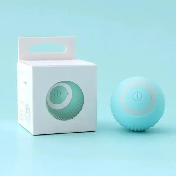 Interactive Cat Toy Ball - USB Rechargeable 360° Self-Rotating Pet Toy | Ideal for Cats & Small Dogs