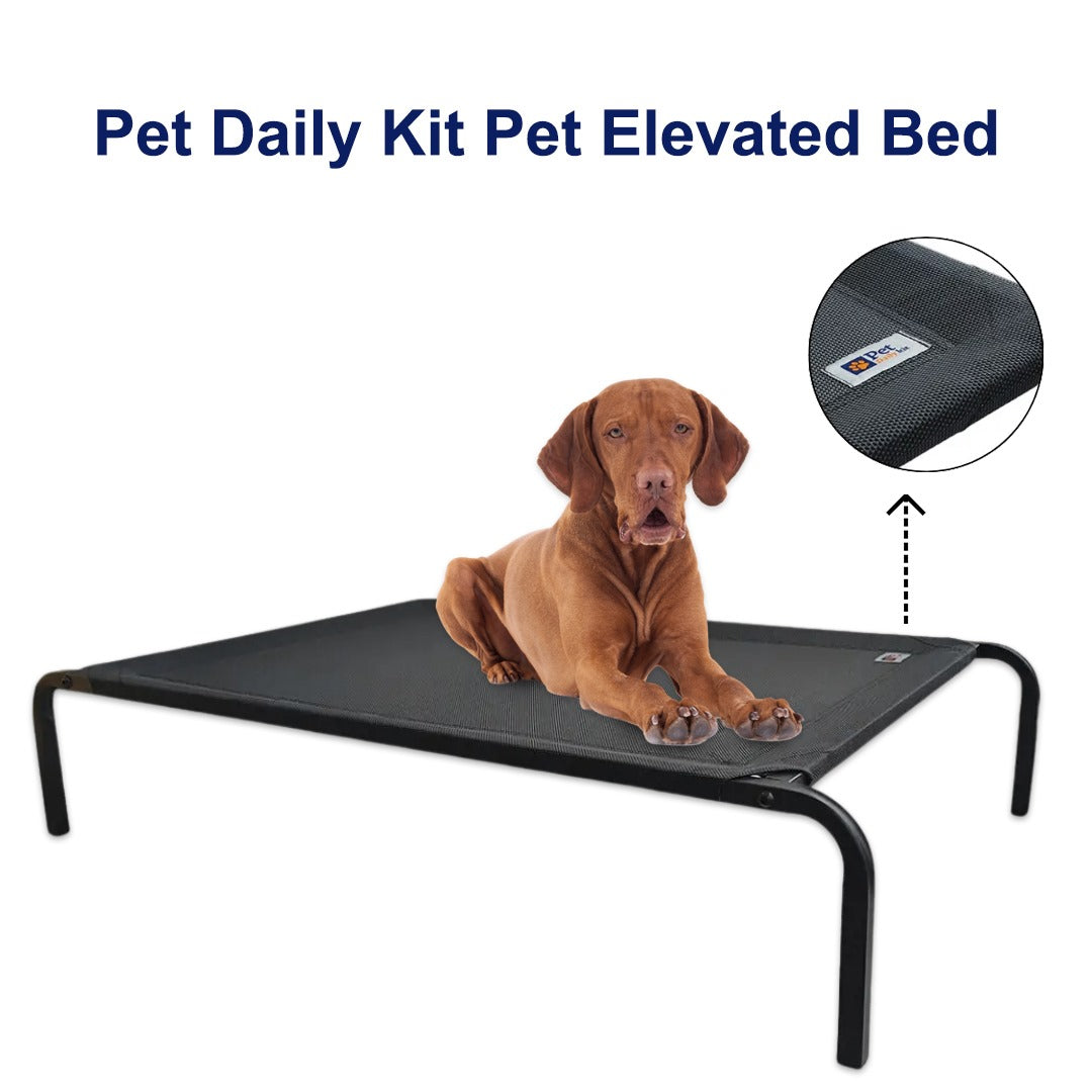 Durable Pet Elevated Bed for Indoor & Outdoor Camping – Comfortable, Breathable & Easy to Clean