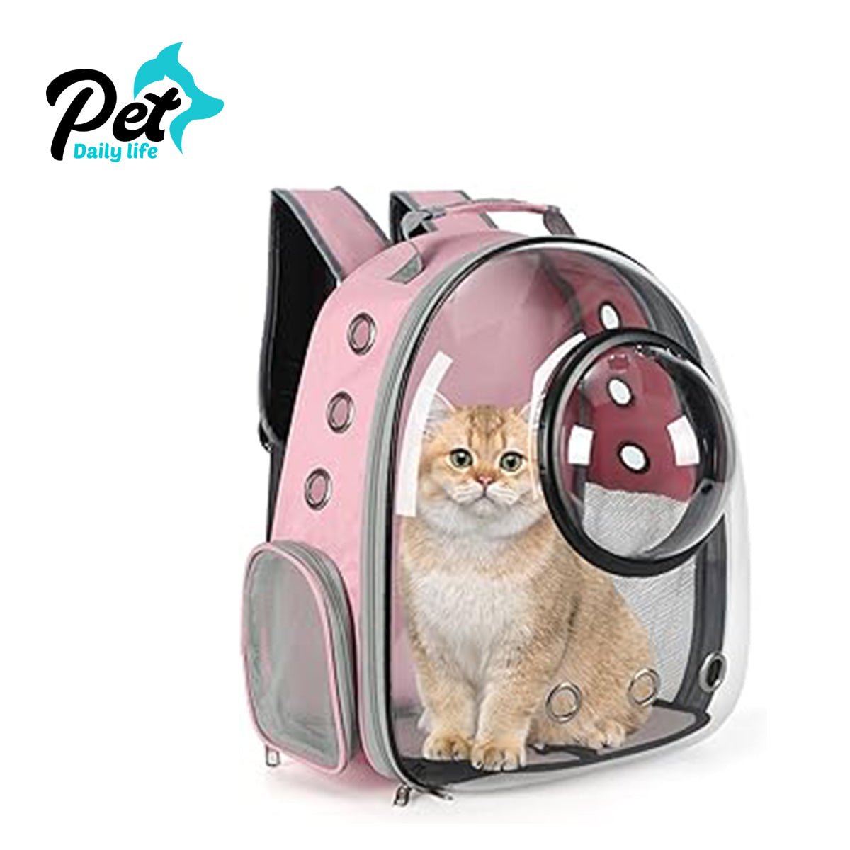 Cat Carrier Backpack - Space Capsule Bubble Pet Travel Carrier for Cats & Small Dogs