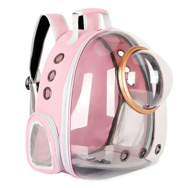 Cat Carrier Backpack - Space Capsule Bubble Pet Travel Carrier for Cats & Small Dogs